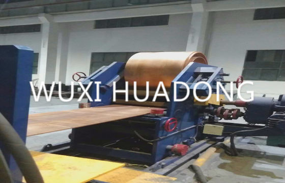 তামা স্ট্রিপ স্ল্যাব ক্রমাগত কাস্টিং মেশিন অনুভূমিক গলনাঙ্ক এবং হোল্ডিং চুল্লি সঙ্গে